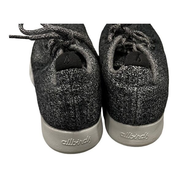 ALLBIRDS SNEAKERS Grey Wool Runner Size 9 - Picture 8 of 10